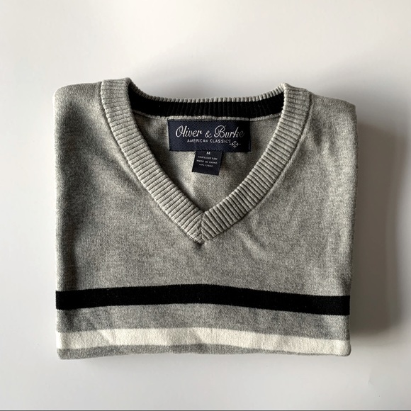 ♡ NWOT Oliver & Burke Sweater Vest - Picture 1 of 4